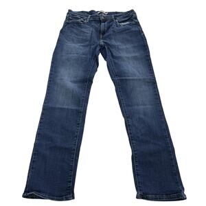 Levis Jeans Womens 32 Blue Mid Rise Skinny Stretch‎ Denim Classic Casual